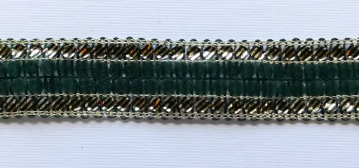 [5558] MH - Tira Hindú 7/8" - Terciopelo Forest