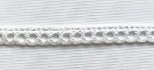 [OBC'5134'B] MH - Tira Bolillo 3/8" - Blanco.