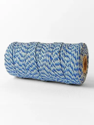 [4937] Bakers Twine - Blanco y Azul
