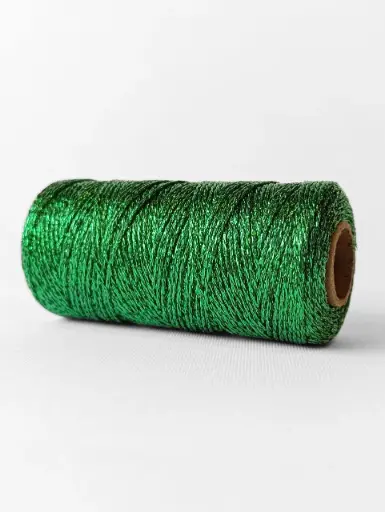 [4950] Bakers Twine Metalico - Esmeralda