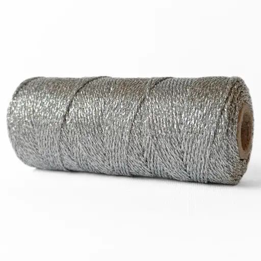 [4953] Bakers Twine Metalico - Plata 
