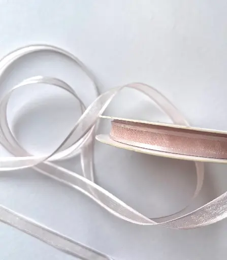 [6060] Organza Filo Satin - Nude