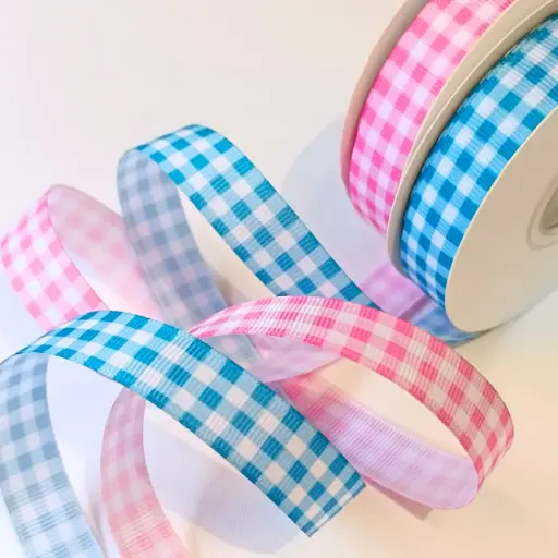 Listón Popotillo Estampado - Picnic Plaid