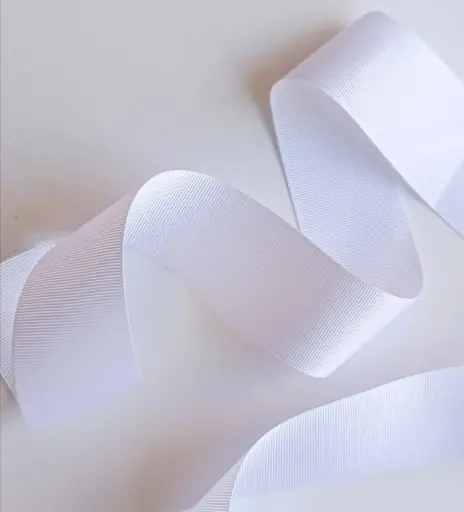 Listón Popotillo Taiwanés - Blanco