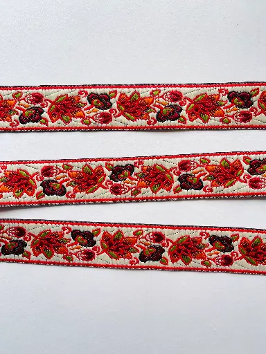 [5240] MH - Bordado Floral - Blanco