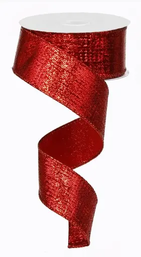 [RG0139924] Listón Metálico - Rojo