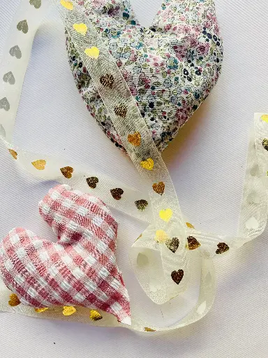 [5535] Listón de Organza San Valentín 